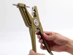 Ετικέττες Plier ταυτότητας ζωικού κεφαλαίου κραμάτων αργιλίου που καθορίζουν τις ζωικές ετικέττες υδραυλικό Plier