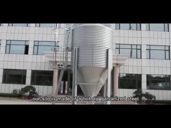 Κατώτατο σημείο χοανών σιλό αποθήκευσης αγροτικών ζωοτροφών κοτόπουλου βοοειδών